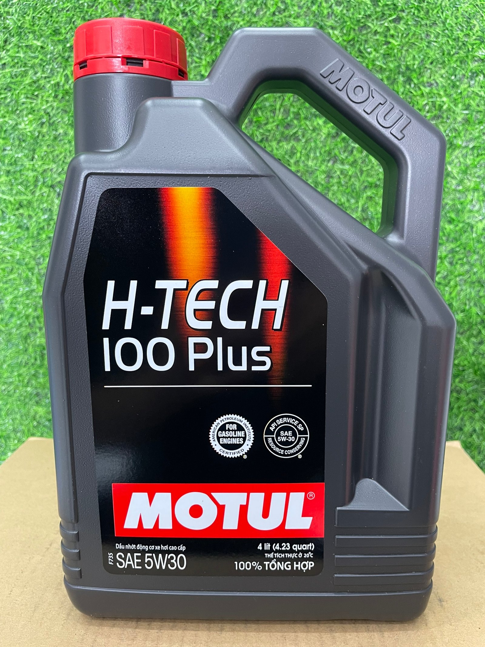Dầu nhớt ô tô cao cấp Motul H-TECH 100 PLUS 5W-30 API SP; ILSAC GF-6A